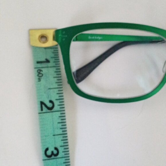 Derek Cardigan Green Metallic Prescription Glasses 55-18-140 & Bonus Black Case - Picture 6 of 13